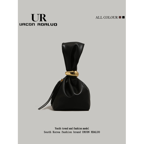 UR迷你手機包女2025新款褶皺雲朵包小巧輕便水桶包簡約百搭手提包 UR迷你手機包女2025新款褶皺雲朵包小巧輕便水桶包簡約百搭手提包