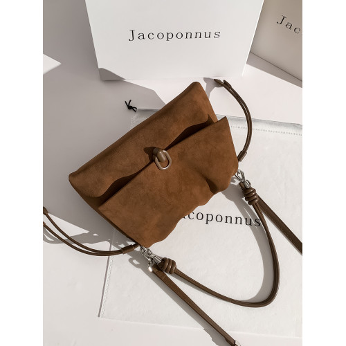 真皮不撞款托特包女2026新款高級感輕奢小衆通勤抽繩小個子腋下包 真皮不撞款托特包女2026新款高級感輕奢小衆通勤抽繩小個子腋下包