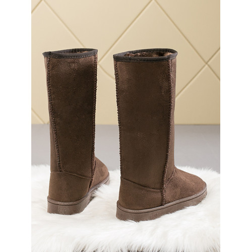 2025冬季雪地靴女高筒靴 防滑保暖棉靴棉鞋 學生鞋子女鞋女靴5815