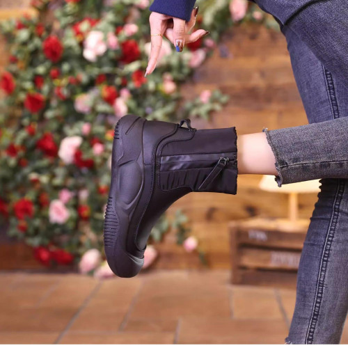 品牌羽絨布雪地靴女2025秋冬季新款加厚加絨東北棉鞋防滑防水短靴 品牌羽絨布雪地靴女2025秋冬季新款加厚加絨東北棉鞋防滑防水短靴