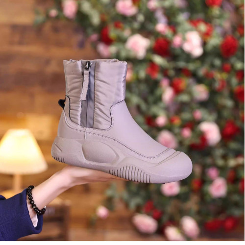 品牌羽絨布雪地靴女2025秋冬季新款加厚加絨東北棉鞋防滑防水短靴 品牌羽絨布雪地靴女2025秋冬季新款加厚加絨東北棉鞋防滑防水短靴