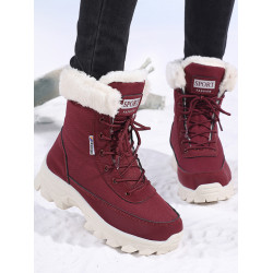 特價雪地靴女2025冬季加絨加厚防寒保暖護腿高幫棉鞋百搭大棉防滑