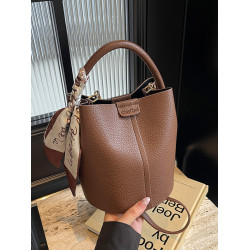 復古水桶包包女2026新款秋冬高級感手提單肩包時尚百搭質感斜後後背包