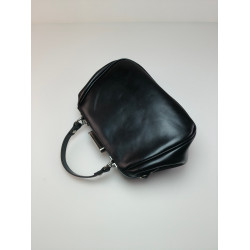 植鞣牛皮醫生包口金包手提單肩斜後後背包女包