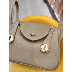 頭層牛皮琳迪包mini醫生包2025新款潮單肩斜背手提枕頭包復古包女