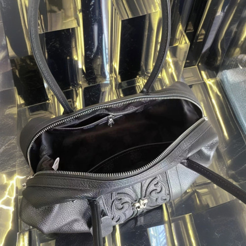 真皮包克洛辣妹單肩包腋下包中古保齡球餃子包小衆設計夏季新款