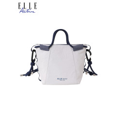 ELLE Active輕戶外簡約高級質感單肩包女大容量輕便斜後後背包時尚