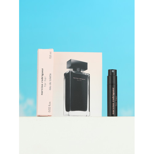 Narciso納西素索香水小樣同名女士黑粉瓶forher誘人花卉琥珀霞光