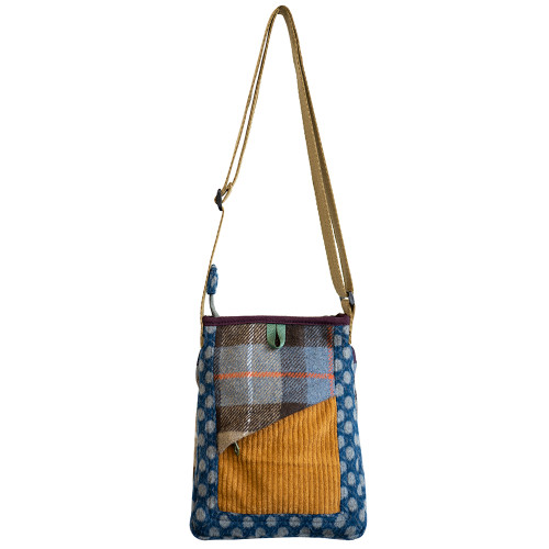 housedesign原創2026新款單肩手機包迷你輕便斜背復古拼色小包包 housedesign原創2026新款單肩手機包迷你輕便斜背復古拼色小包包