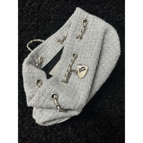 韓國小衆thebarnnet八奶包包女夏季新款小香風簡約百搭鏈條雙肩包