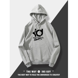 KD杜蘭特美式籃球運動春秋款連帽衛衣男生青少年潮牌寬鬆2025新款