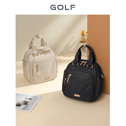 GOLF斜後後背包女可雙肩背2025新款大容量輕便單肩包中年媽媽手提包包