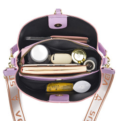 水桶包包女2026新款大容量通勤斜後後背包時尚輕便高級感手提單肩女包