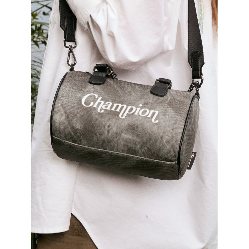 Champion冠軍官方金屬鏈條斜後後背包單肩包女生保齡球小個子牛仔包 Champion冠軍官方金屬鏈條斜後後背包單肩包女生保齡球小個子牛仔包