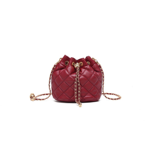 2025軟的包包小衆原創香風莊園水桶包包女2025新款菱格鏈條水桶包 2025軟的包包小衆原創香風莊園水桶包包女2025新款菱格鏈條水桶包