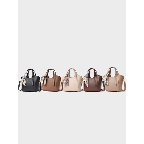 復古手提包包女2026新款時尚百搭單肩斜後後背包高級感上班通勤水桶包