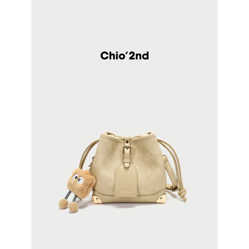 南風Chio2nd 半島光影水桶包包女2026新款今年流行百搭單肩斜後後背包