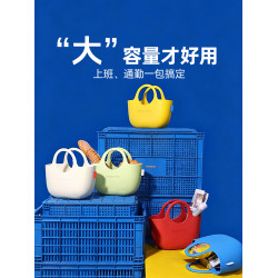 梵高範2026新款水桶包洗澡包菜籃子拎包手拎袋手提通勤包女大容量