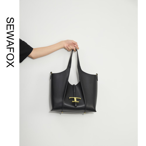 大容量托特包2026新款簡約小衆通勤時尚女包包高級感百搭質感大包