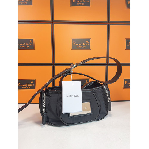 韓國小衆品牌matin kim機車包包女款2026時尚辣妹風單肩斜後後背包