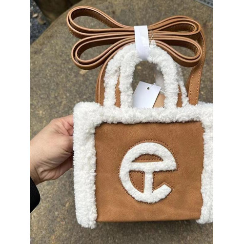 2025秋冬新款聯名款羊羔毛包包單肩手提大容量托特包斜背小方包