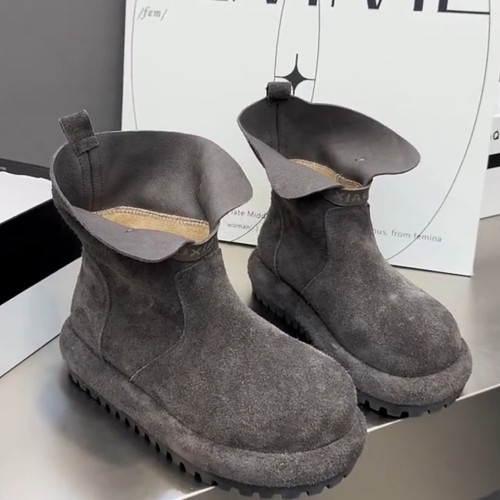 休閒時裝靴女鞋厚底經典時尚馬丁靴圓頭秋冬百搭女休閒鞋潮流短靴 休閒時裝靴女鞋厚底經典時尚馬丁靴圓頭秋冬百搭女休閒鞋潮流短靴