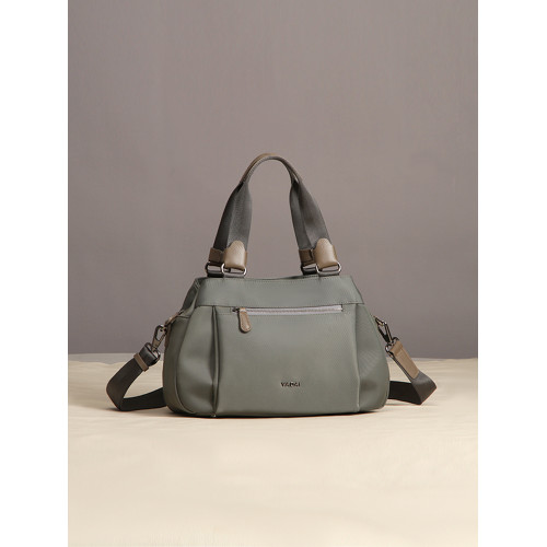 婭黛大容量手提托特包2025秋冬新款旅行包多層三袋口女士通勤包包