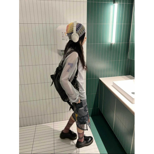 2026初春新款法式復古機車包托特包廢土風軟皮單肩斜後後背包大容量包 2026初春新款法式復古機車包托特包廢土風軟皮單肩斜後後背包大容量包