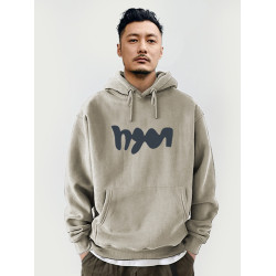 440克冬季餘文樂潮牌男裝衛衣男士連帽外套學生寬鬆加絨純色帽衫