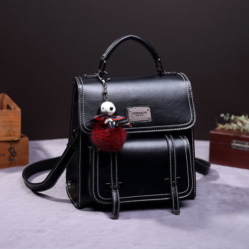 真皮女包包2025新款大容量雙肩包牛皮單肩手提後後背包復古學生書包潮