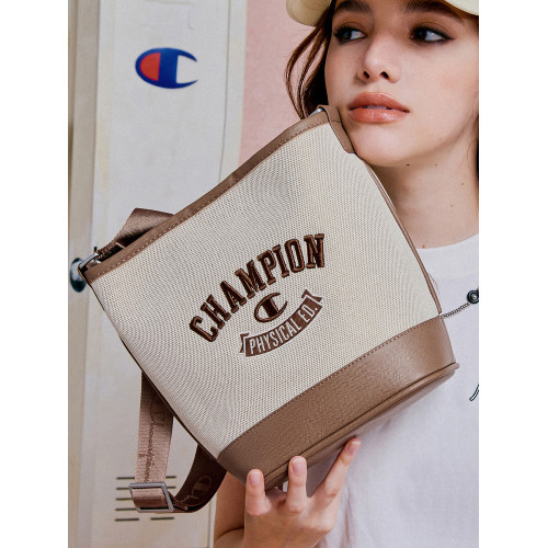 【山姆同款】Champion冠軍官方單肩包水桶包大容量男女斜背帆布包 【山姆同款】Champion冠軍官方單肩包水桶包大容量男女斜背帆布包