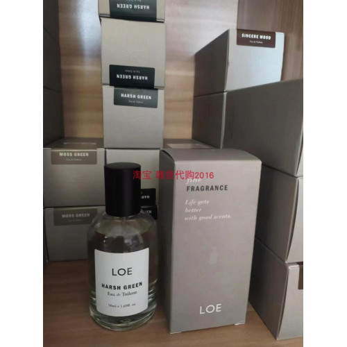 韓國TXT同款LOE香水50ml EDT香調 #白襯衫 桃子與茶 酸橙松木