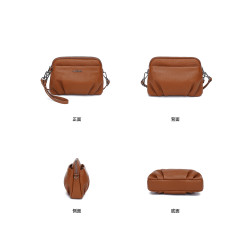 手拿包女士大容量真皮手拎包包2026年新款手機零錢包女媽媽牛皮包