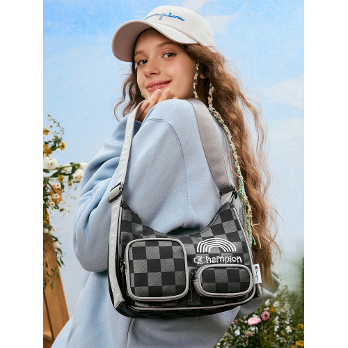 Champion冠軍官方新款單肩包男女休閒斜後後背包通勤手提包