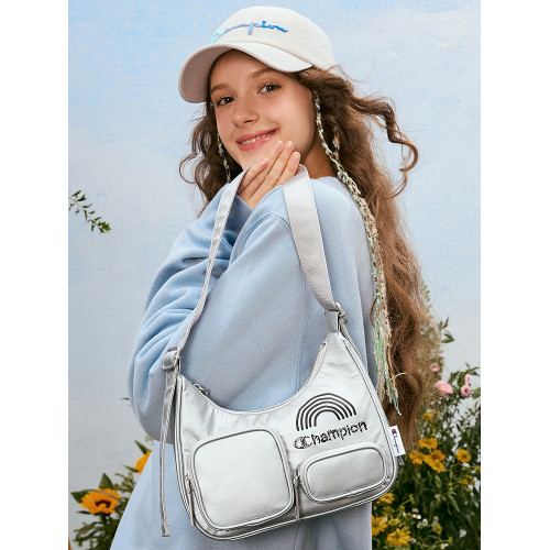 Champion冠軍官方新款單肩包男女休閒斜後後背包通勤手提包