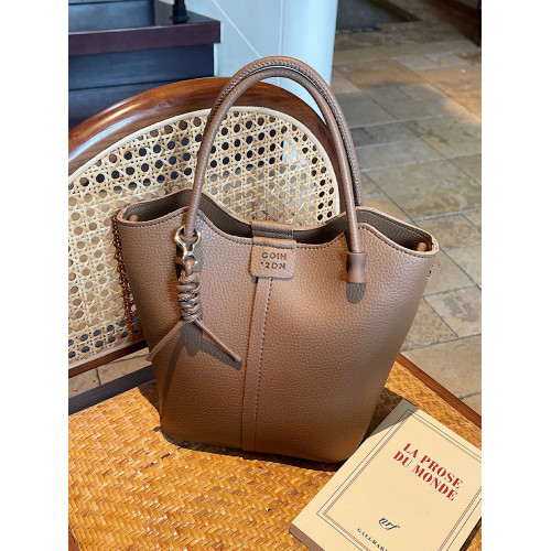 手拎菜籃子包包女2025新款時尚高級感水桶包多功能手提斜背通勤包