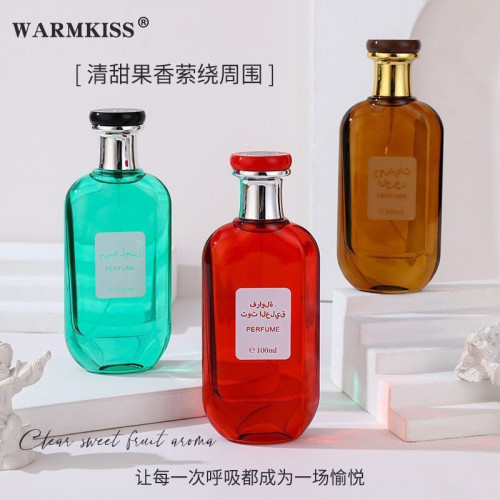 WARMKISS迪拜香水持久畱香經典木質香調柑橘杜松琥珀香氛100ML