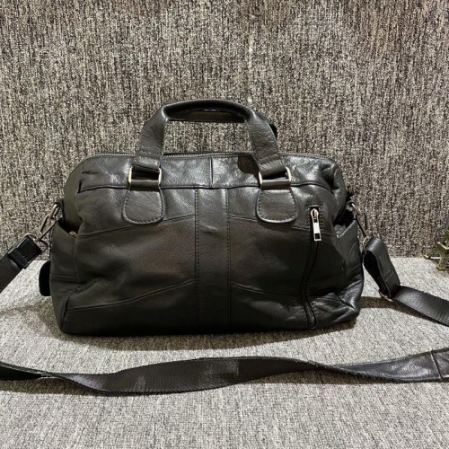 商場撤櫃貨韓版百搭純皮旅遊大包頭層軟牛皮男女通用款手提單肩包 商場撤櫃貨韓版百搭純皮旅遊大包頭層軟牛皮男女通用款手提單肩包