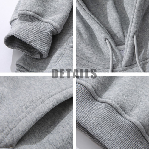 卡通貓鼠連帽衛衣春秋情侶裝上衣寬鬆潮牌春季加絨ins潮男女外套