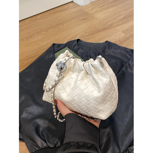 小香風包包女2025新款時尚百搭單肩斜後後背包高級感小衆設計水桶包 小香風包包女2025新款時尚百搭單肩斜後後背包高級感小衆設計水桶包