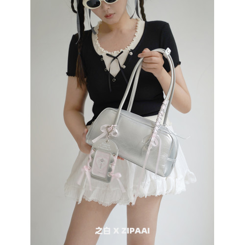 之白ZIPAA  所見所得系列  希區柯克式候鳥波士頓腋下包單肩女包