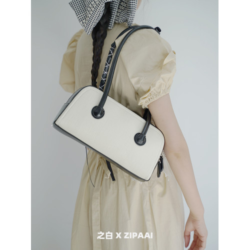 之白ZIPAA  所見所得系列  希區柯克式候鳥波士頓腋下包單肩女包