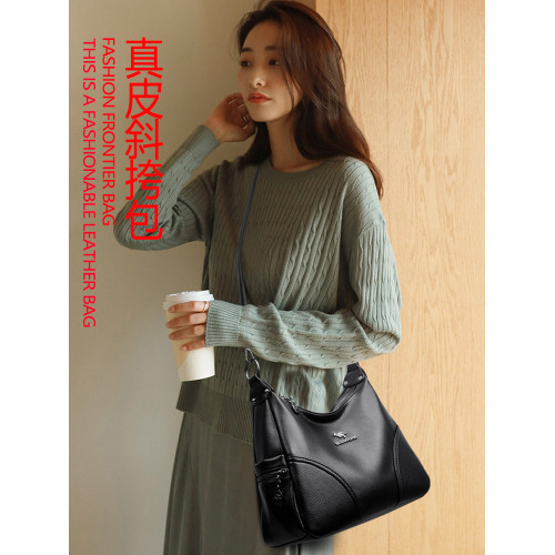 袋鼠真皮女包斜後後背包餃子包2026新款媽媽包大容量單肩包腋下包牛皮 袋鼠真皮女包斜後後背包餃子包2026新款媽媽包大容量單肩包腋下包牛皮