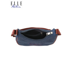 ELLE Active女包時尚休閒斜後後背包百搭氣質單肩包戶外運動風腋下包