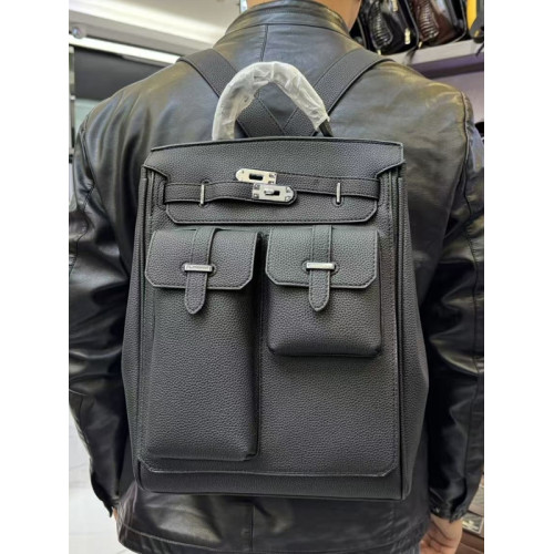 休閒真皮質感上班通勤手提鉑金包斜背男女胸包時尚雙肩後後背包書包潮