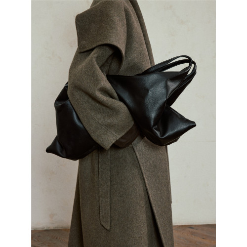 SUNYVONNE 小衆設計極簡大包男女通用百搭慵懶風單肩行囊托特大包