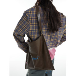 DirtySix “rahrah!”袋袋 5色 撞色綉線 原創大容量軟皮托特包