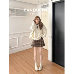 巨舒服！半曲軟皮彈力靴低跟厚底短靴女菸筒靴馬丁靴短筒秋冬女靴