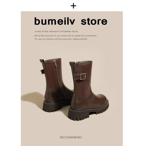 品牌特價英倫風切爾西菸筒靴2025秋冬歐貨爆款小短靴女洋氣小踝靴 品牌特價英倫風切爾西菸筒靴2025秋冬歐貨爆款小短靴女洋氣小踝靴