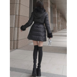 日系GRL厚底針織過膝顯瘦簡約長靴氣質易配zr1194